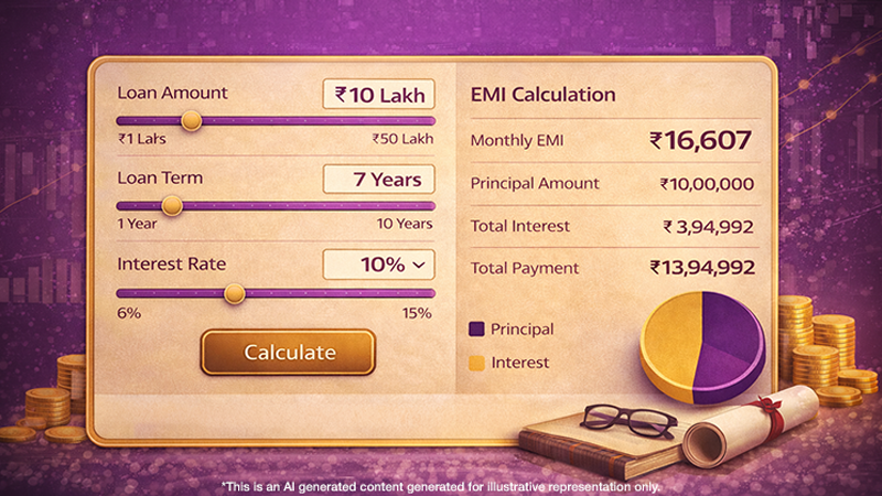 SSW Education Loan EMI Calculator – Empower Your Academic Dreams