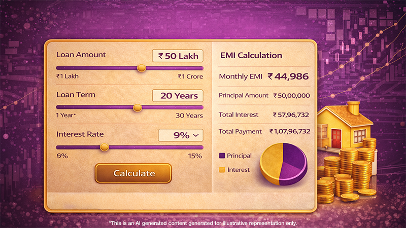 SSW Home Loan EMI Calculator – Own Your Dream Home Affordably