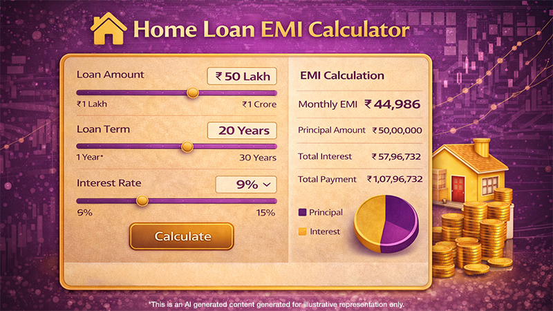 SSW Home Loan EMI Calculator – Own Your Dream Home Affordably