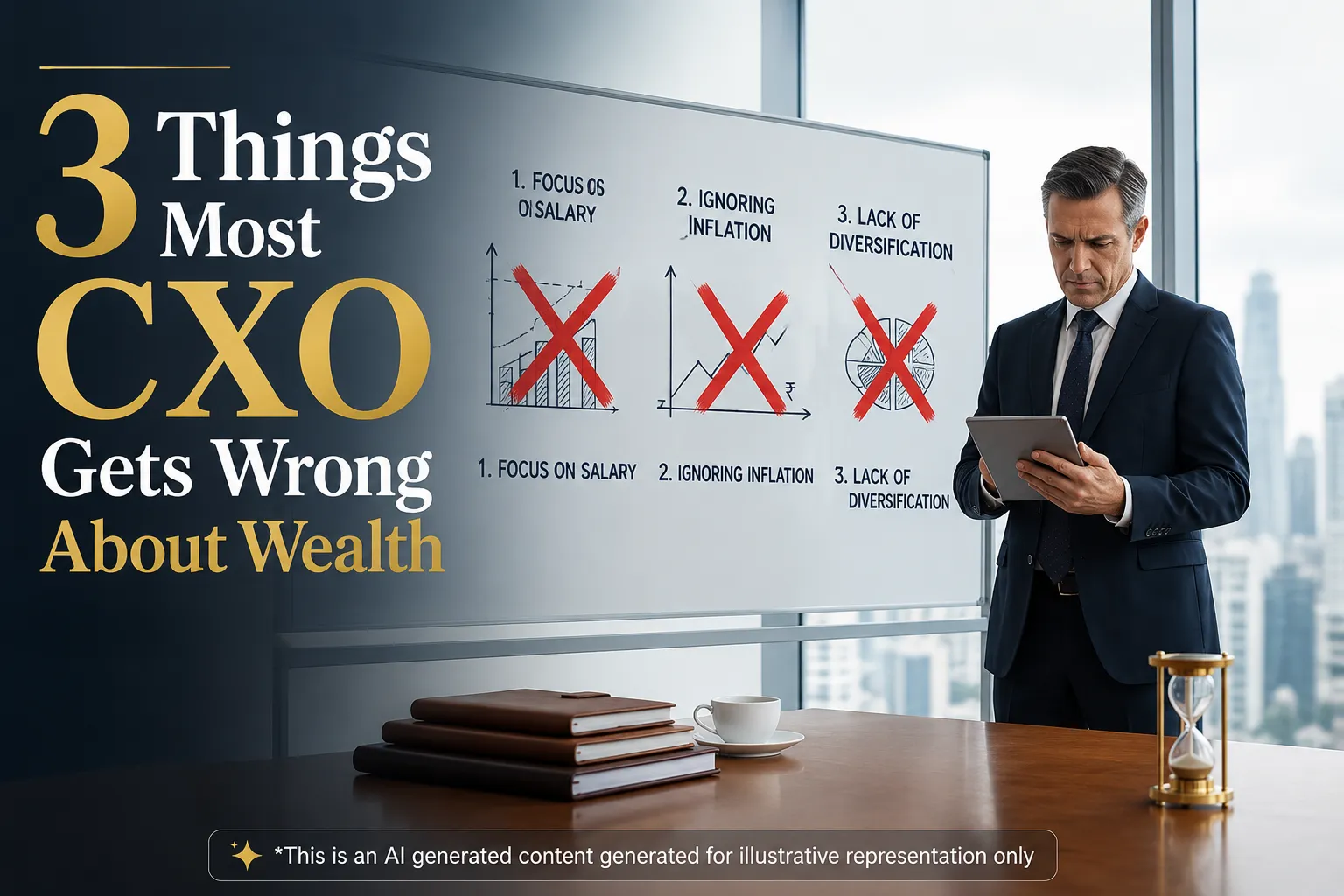 3 Things Most CXO Gets Wrong About Wealth