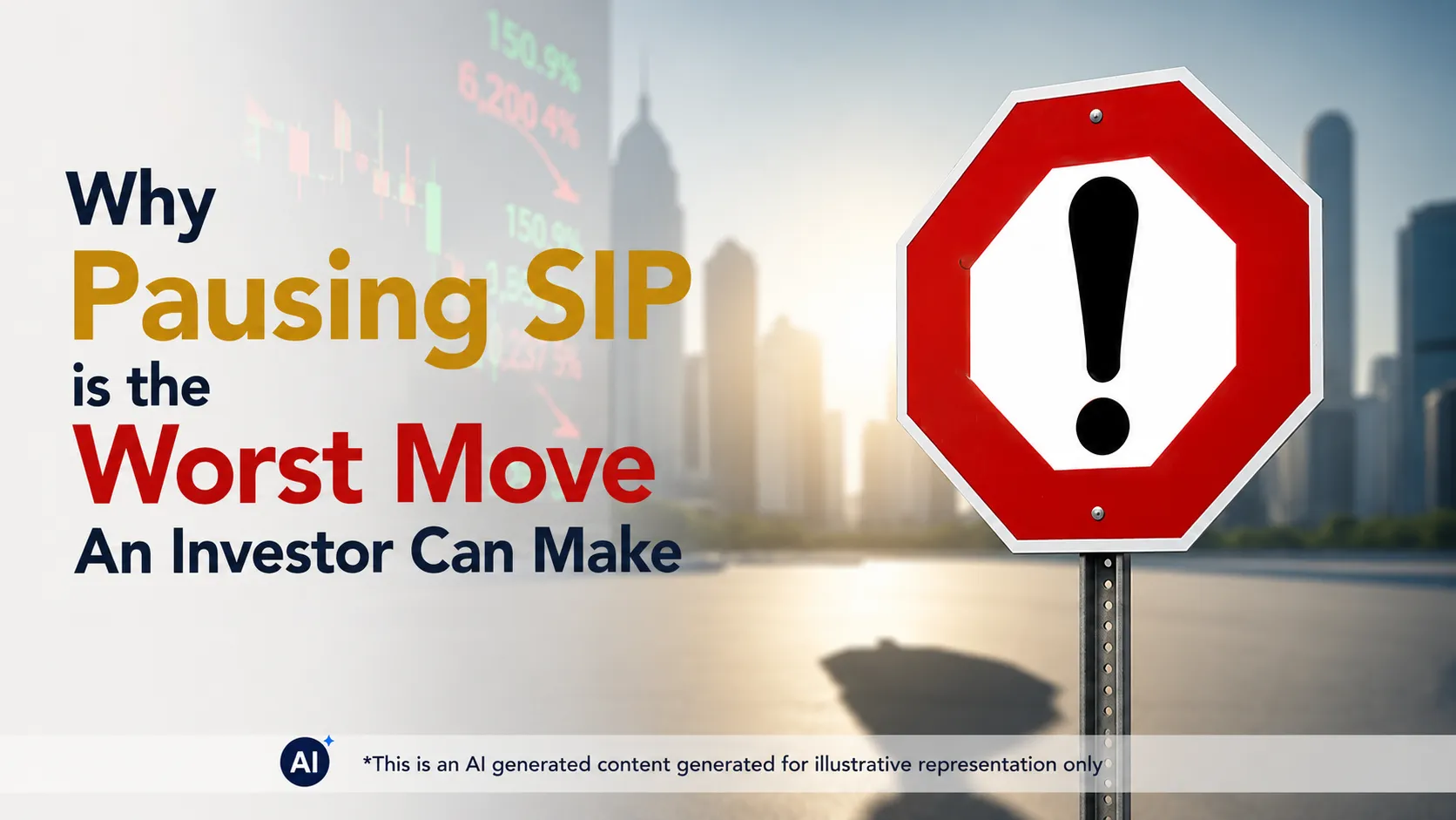 Why Pausing SIP is the Worst Move An Investor Can Make