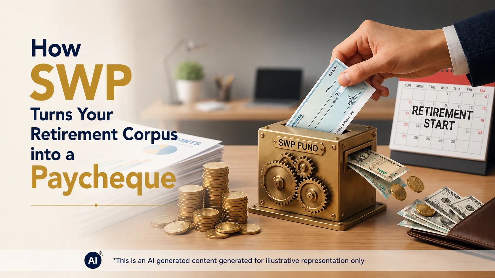 How SWP Turns Your Retirement Corpus into a Paycheque