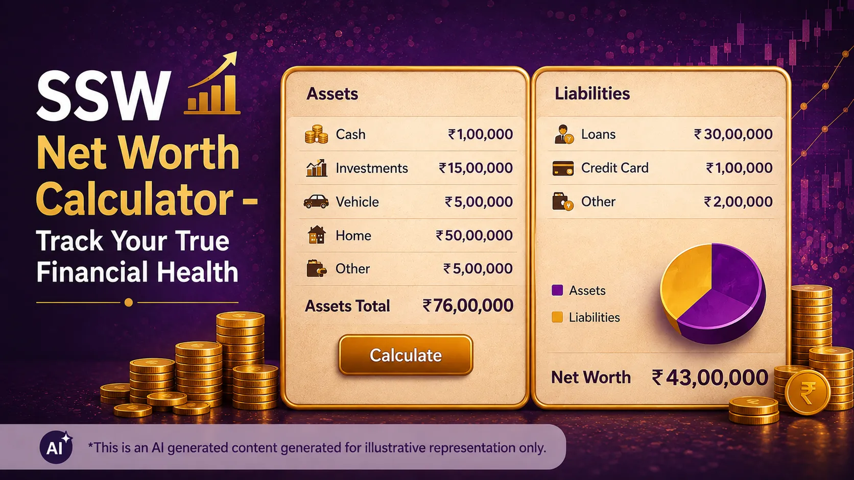 SSW Net Worth Calculator – Track Your True Financial Health