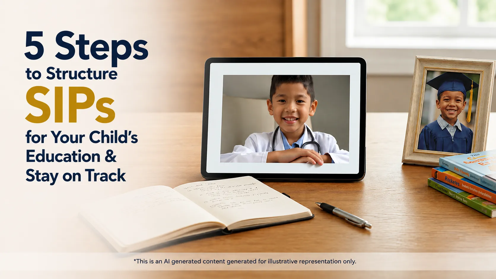 5 Steps to Structure SIPs for Your Child’s Education & Stay on Track