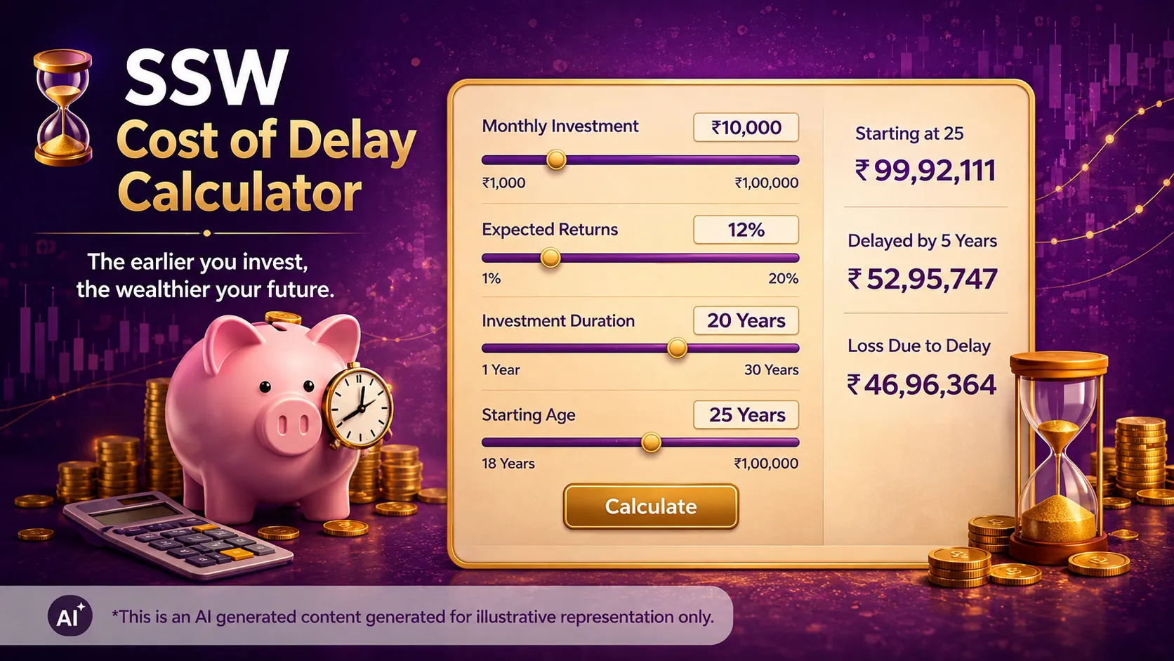 SSW Cost of Delay Calculator