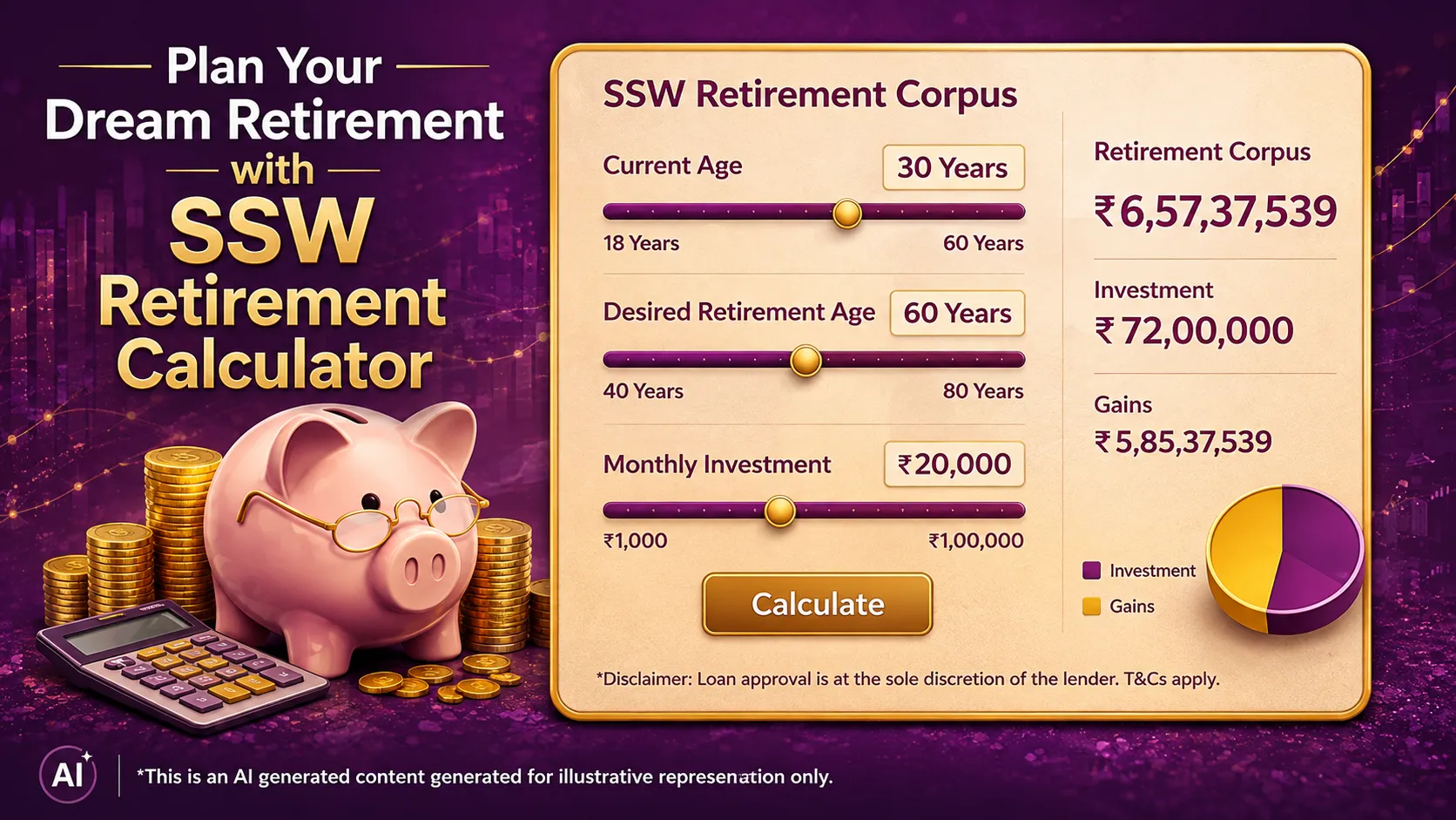Plan Your Dream Retirement with SSW Retirement Calculator
