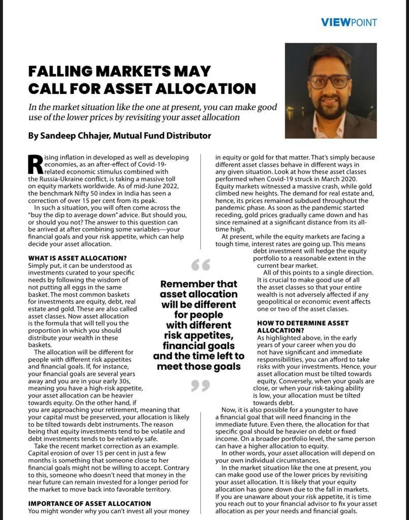 June 2022 edition Outlook Money .