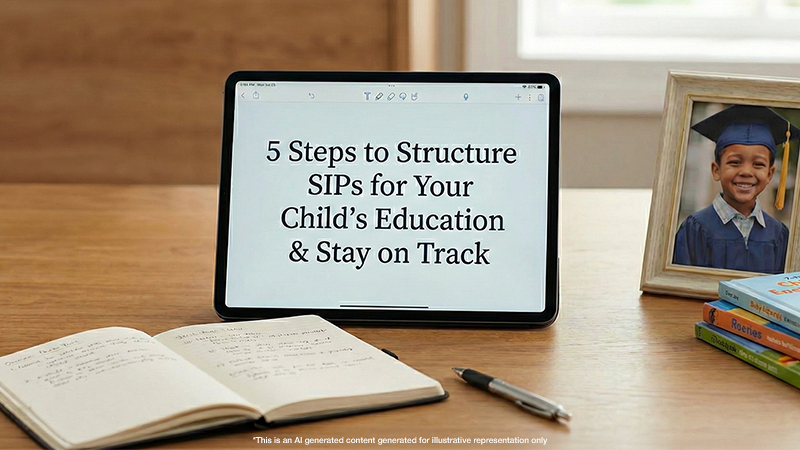 5 Steps to Structure SIPs for Your Child’s Education & Stay on Track