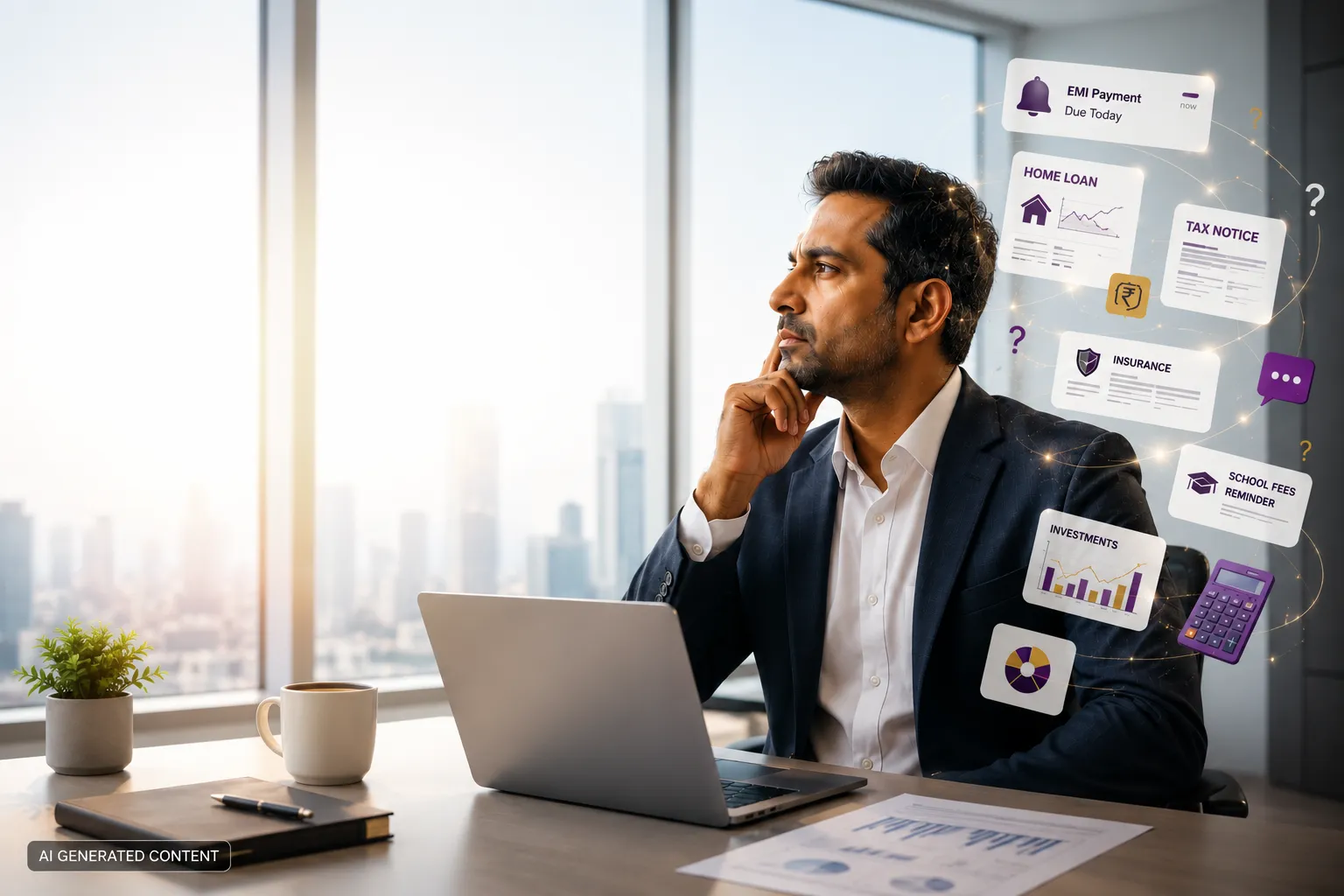 The Corporate Gap: How Financial Stress Impacts Executive Performance