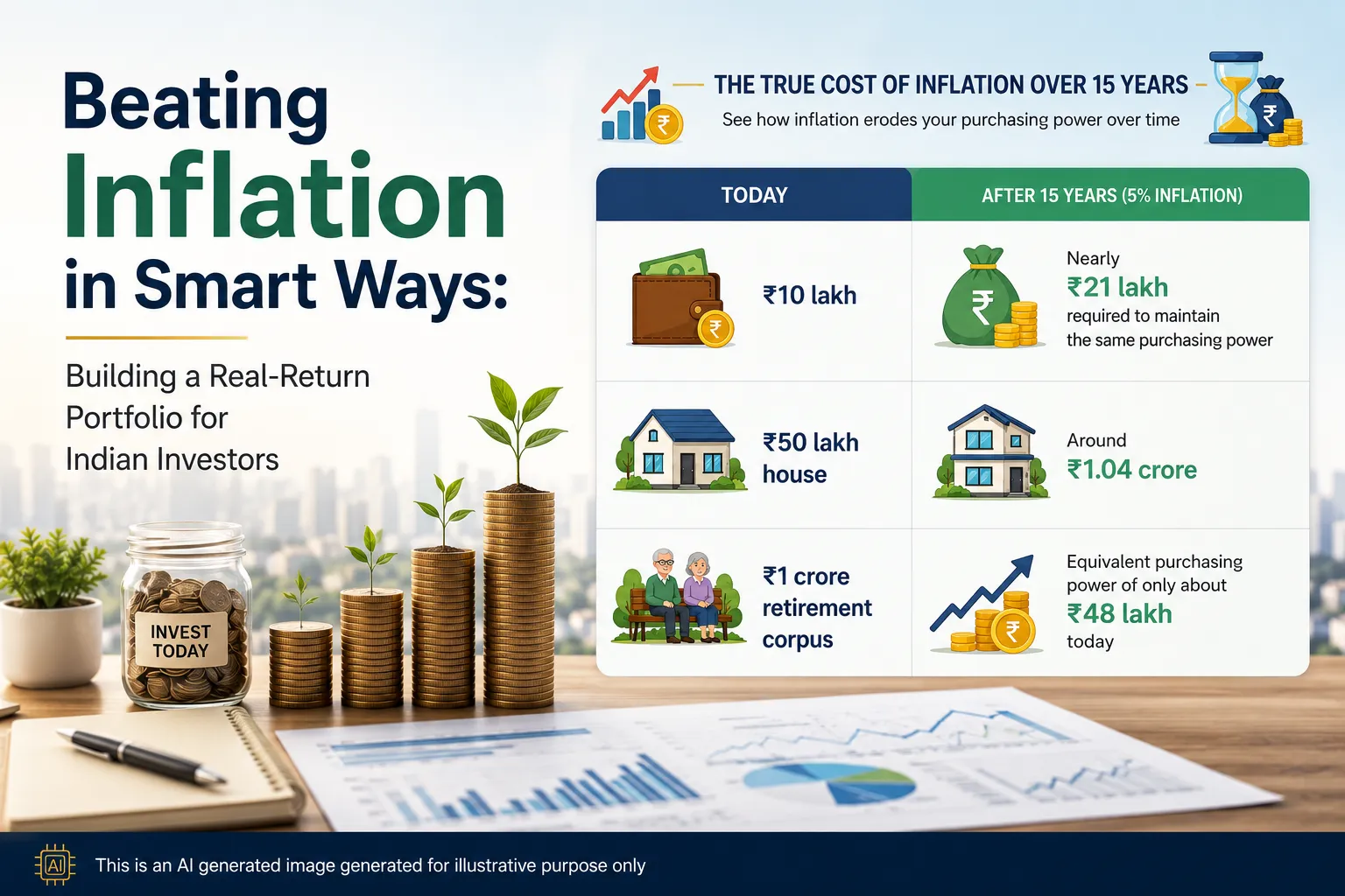 Beating Inflation in Smart Ways: Building a Real-Return Portfolio for Indian Investors