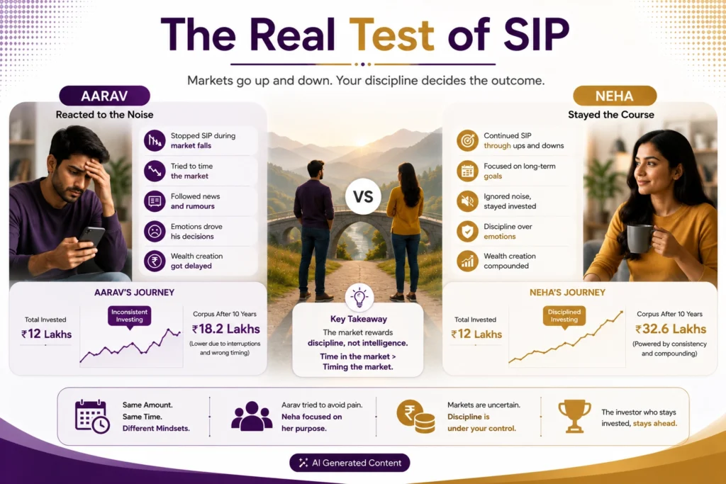 Disciplined SIP investing
